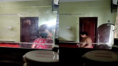 அம்மா குளிச்சிட்டு ட்ரெஸ் சங்கே பண்ணுவத்தை வீடியோ எடுத்தேன்